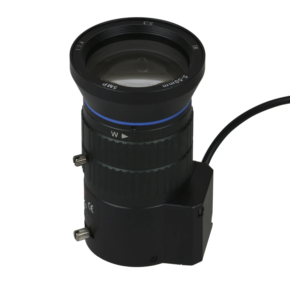  5Megapixel Varifocal CCTV Lens 5-50mm CS Mount Long Distance DC IRIS For IMX326/1080P/5MP Box Camer - 32907987159