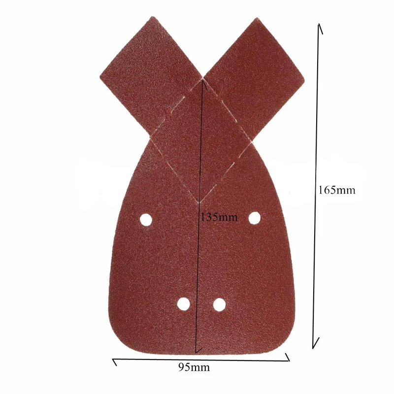 New 80/120/180/240 Grit Mouse Sanding Sheets Sander Pads Set for Black & Decker 20/60pcs