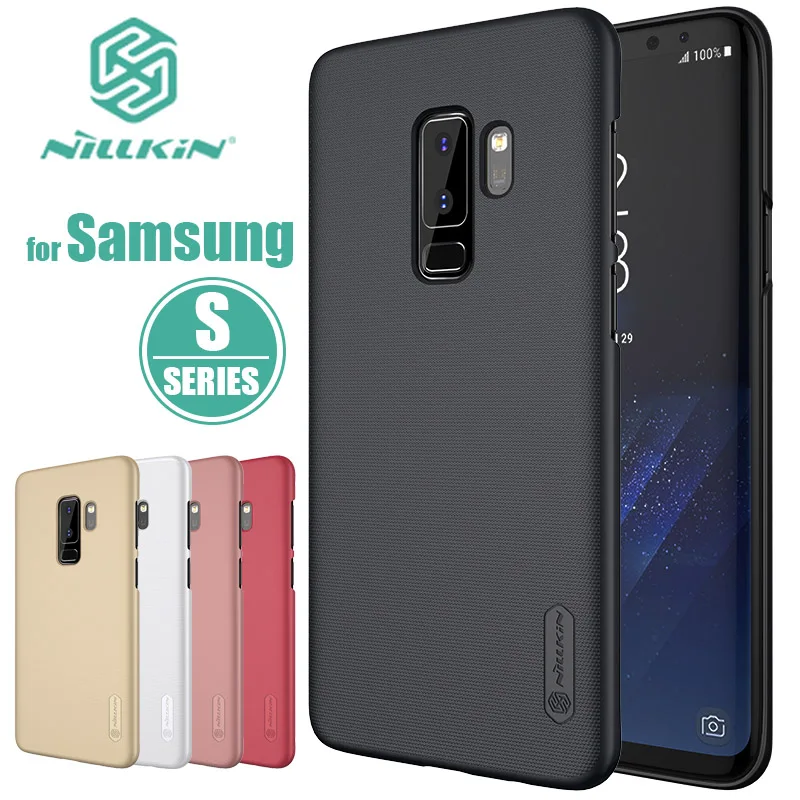 Для samsung Galaxy Note 10 S10 S9 S8 Plus S10E чехол Nillkin PC Матовая защитная задняя крышка для samsung S10 S9 S8 Plus S7 Edge чехол