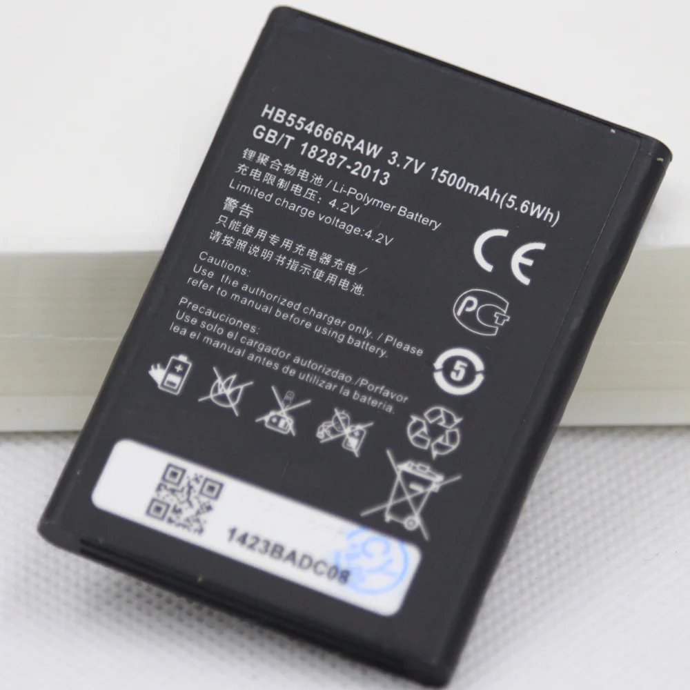 20pcs/lot High quality 1500mAh HB554666RAW for Huawei E5375 EC5377 E5373 E5356 E5351 E5330 EC5377U-872 Replacement Battery