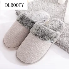 Мужские шлепанцы; Вьетнамки для дома; Новинка года; сезон осень-зима; теплая Модная Бесшумная нескользящая обувь на платформе; мужские шлепанцы на плоской подошве; повседневная обувь