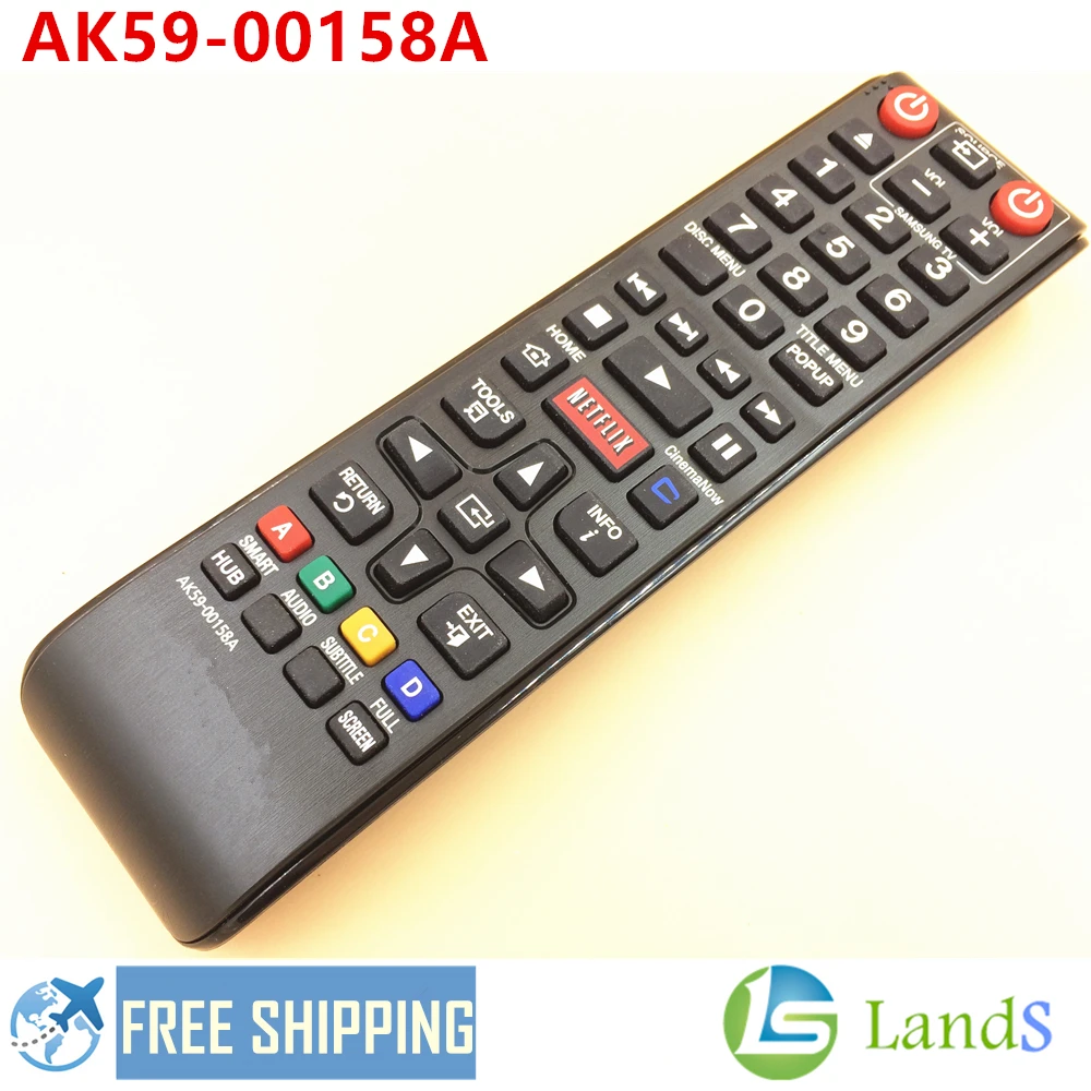 ORIGINAL BD REMOTE CONTROL AK59 00158A NETFLIX CINEMANOW FOR SAMSUNG