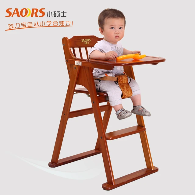 Buy Small child dining chair folding baby dining chair