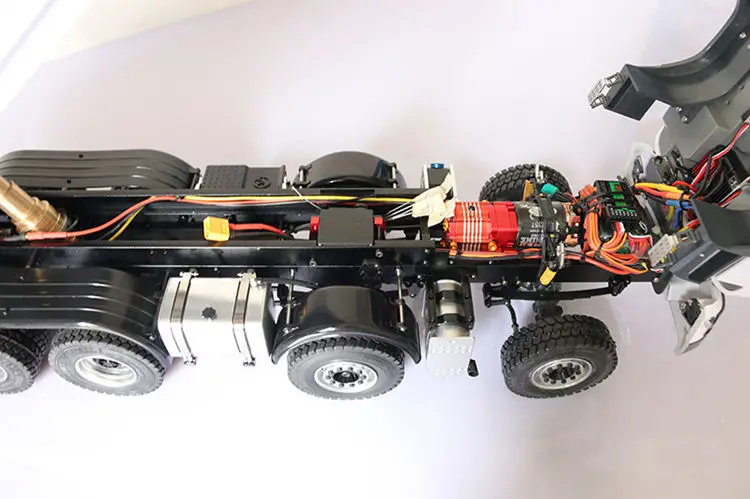 1/14 JDM 65D 8X8 RC гидравлический фотоприцеп BENZ MAN SCANIA|Радиоуправляемые автомобили| |