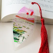 Китайский ветер Цзяннань пейзаж вен закладки