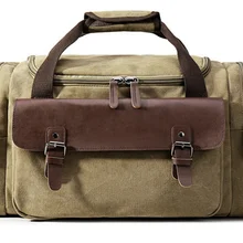 Многофункциональные мужские холщовые дорожные сумки в стиле ретро, вместительная сумка для багажа, прочные сумки на плечо, уличные спортивные сумки D409