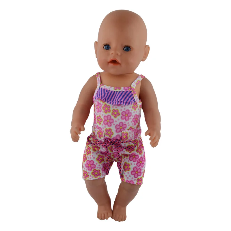 1 пара бикини для куклы одежда подходит 43 см детская кукла одежда и аксессуары детский лучший подарок на день рождения - Цвет: Красный