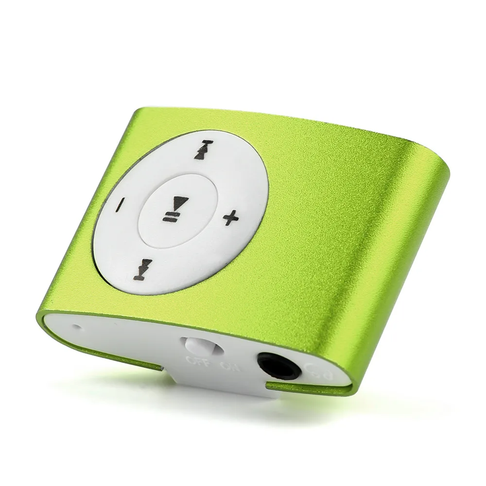 Мини USB MP3 плеер с клипсой ЖК экран поддержка 32 ГБ Micro SD TF карты металлический