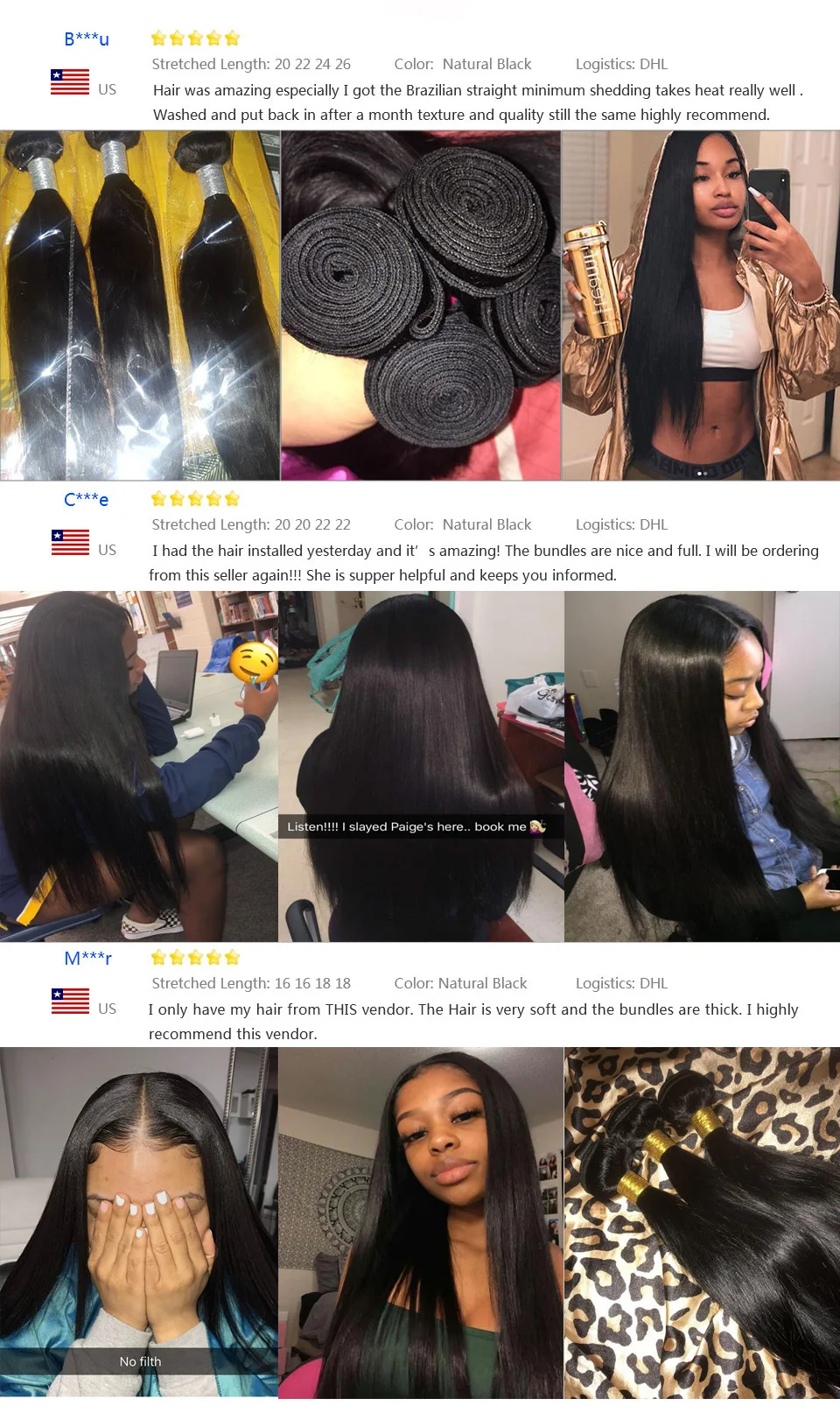 straight customer show