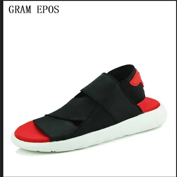 

GRAM EPOS New Style Summer Elastic Band super comfort men sandals KAOHE SANDALS Indoor Men Alippers Open-toed Leather Sandals