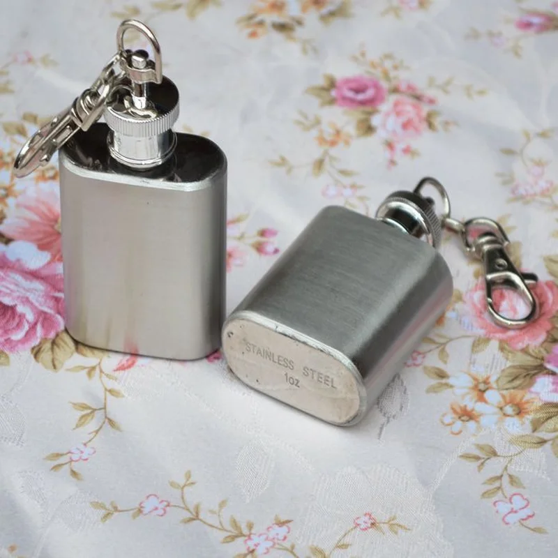 

Yooap 1oz Mini Portable Hip Flasks for Liquor Thirst Stainless Steel Wine Bottle Flask for Alcohol, Whiskey, Sake, Mini Liquor