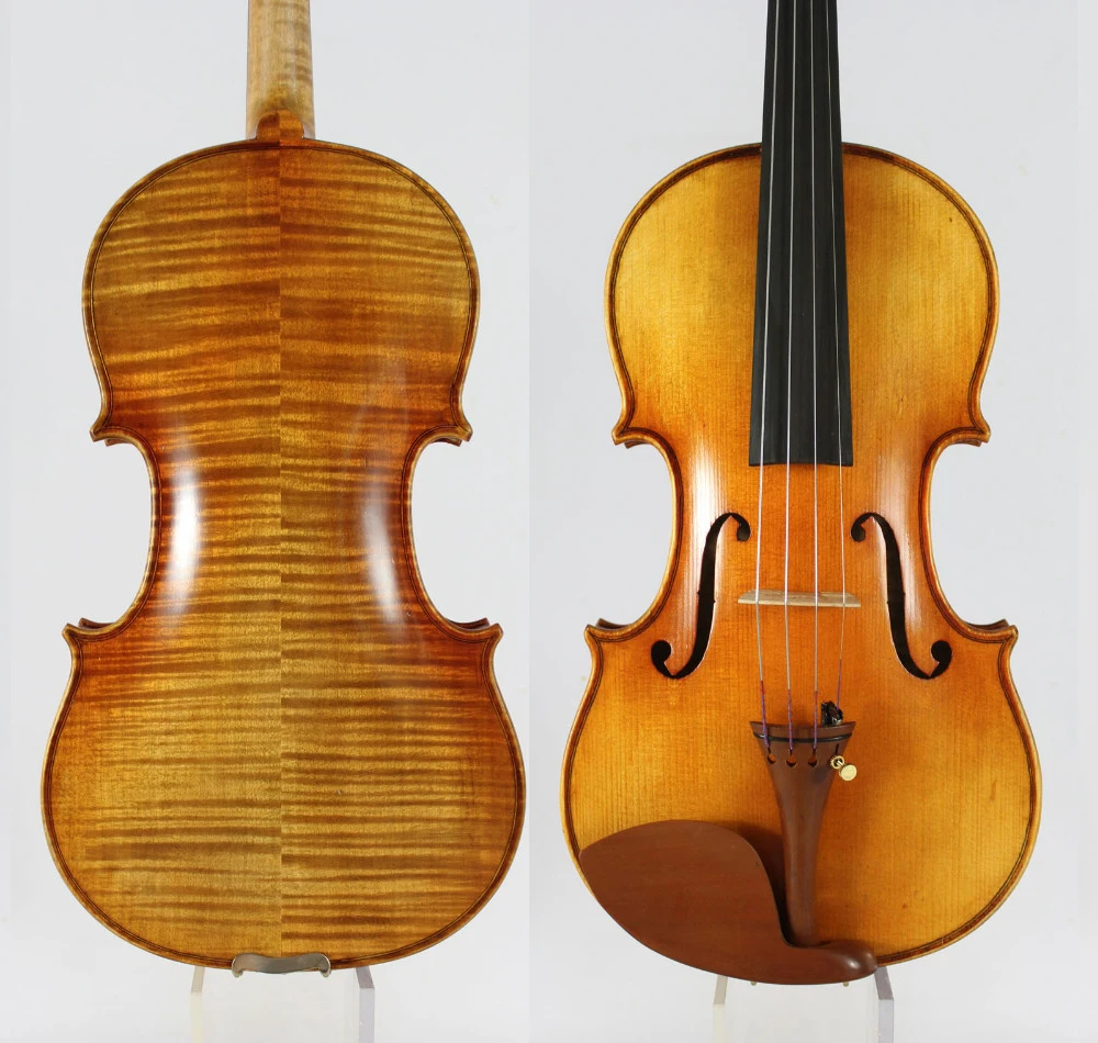 Stradivarius Скрипки, играя класс, масляные краски Скрипки, античная лак. Honggeyueqi