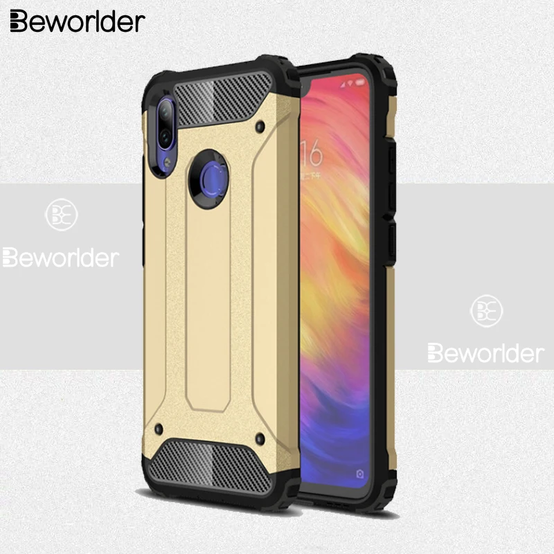

For Xiaomi Redmi Note 7 Pro Case Dual Layer TPU PC Shockproof Full Protect Armor Hard Phone Cover For Xiaomi Redmi Note 7 Case