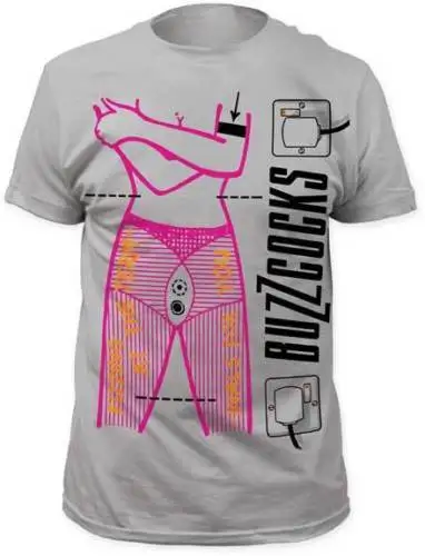 BUZZCOCKS-Fizzing на терминалах-футболка S-M-L-XL-2XL новый бренд OfficialPrint фитнес-футболка |