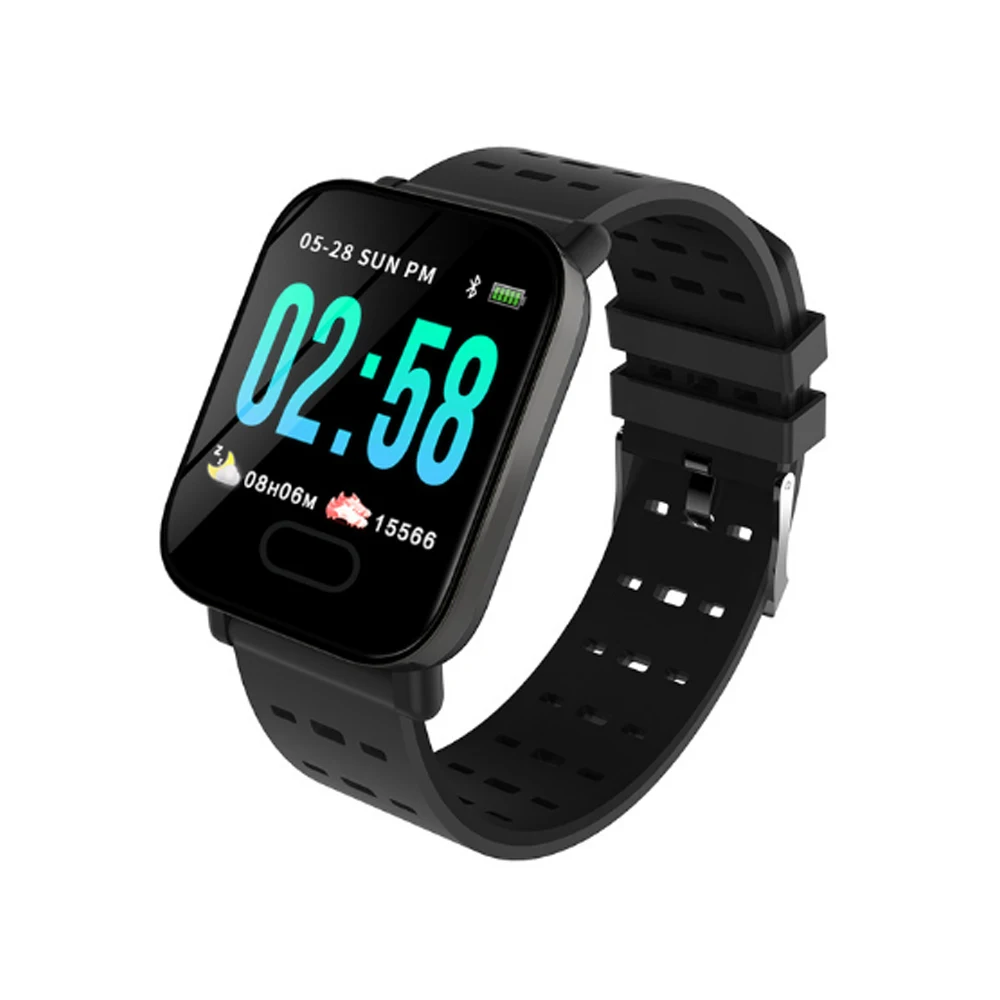 Bakeey A6 Smartwatch Для мужчин женщин сна HR кровяное Давление для отображения данных по