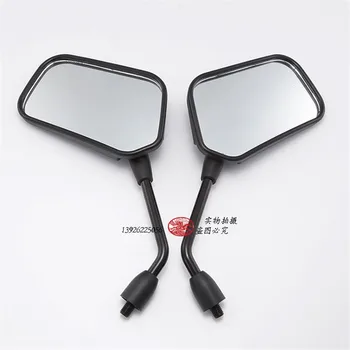 

Motorcycle Backup Mirror Black Scooter Mirrors Reflective Mirror Universal motorbike parts for Kawasak Suzuki honda 8MM 10MM