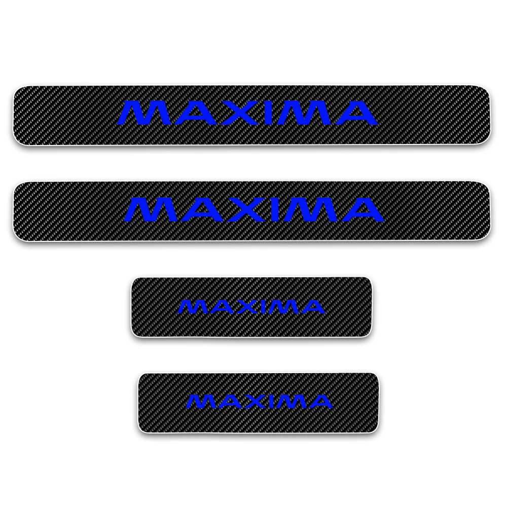 Добро пожаловать педаль для Nissan Maxima 4D из углеродного волокна виниловая наклейка