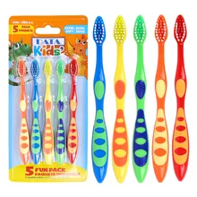 5 шт. модная зубная щетка динозавра не повредит десны здоровья зубов мягкие зубные щетки для волос Динозавр Детская зубная щетка