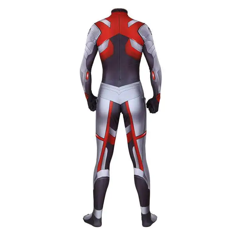 2019 New Avengers Endgame Quantum Realm Jumpsuit Spandex Zentai Tights Costume Advanced Tech Cosplay Costumes