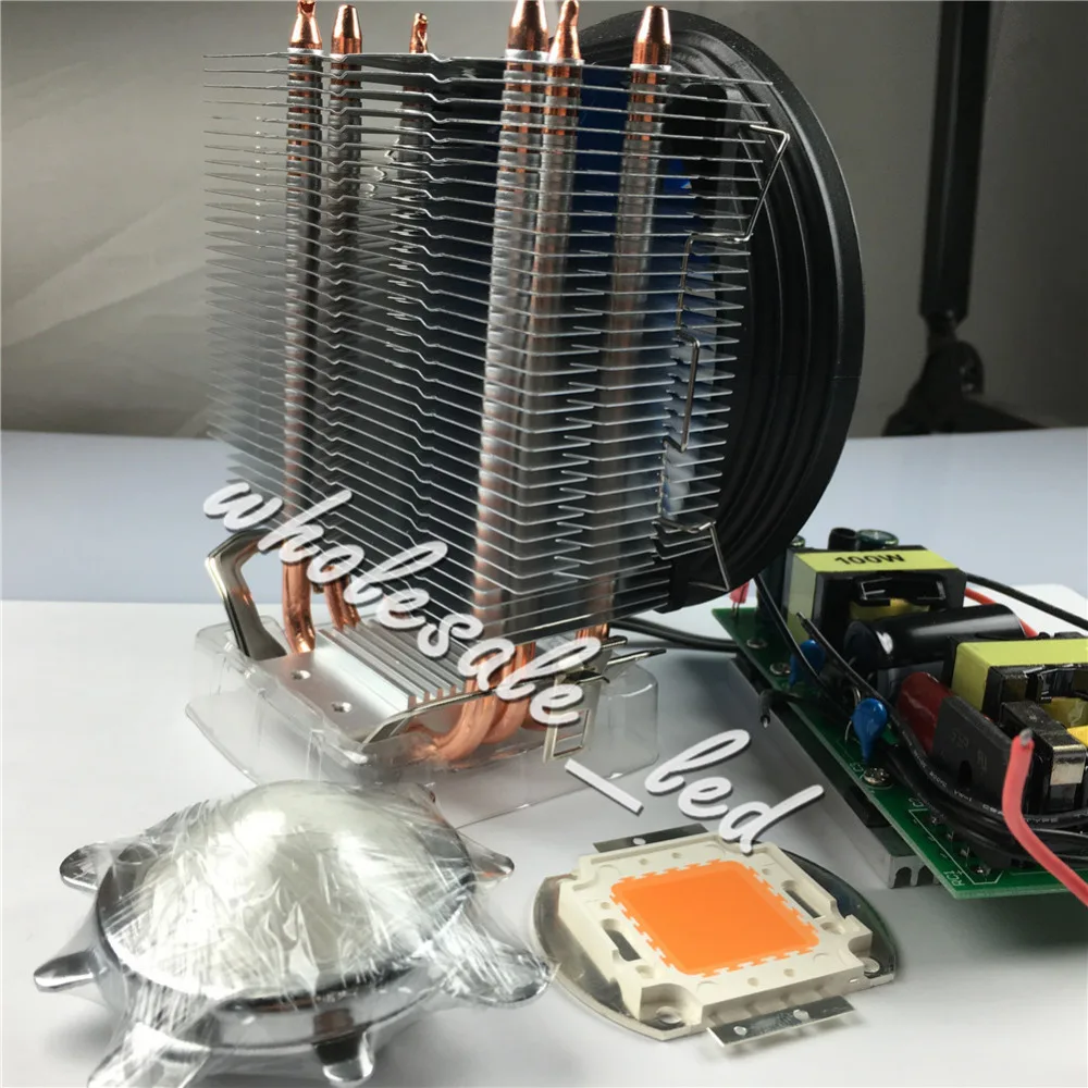 100W Plant Grow LED Light 380 840nm Full Spectrum+Constant Current LED