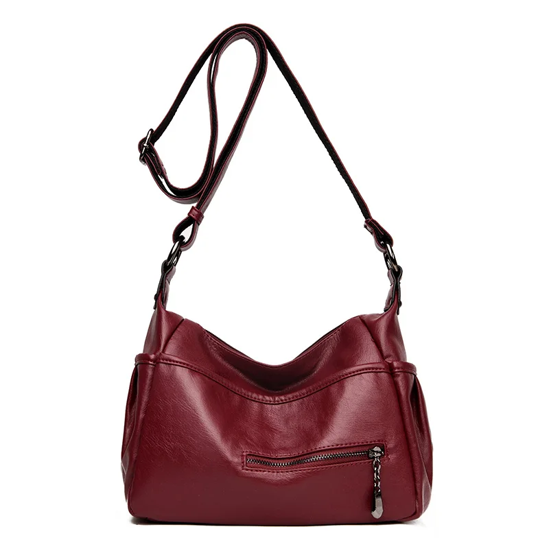 

New Fashion Fabric Design PU Leather Women Ladies Messenger Shoulder Multi-purpose Small Bags Female Casual Crossbody Bag