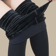 CHSDCSI Trend Knitting HOT SALE 2018 Casual winter new High elastic thicken lady s Leggings warm