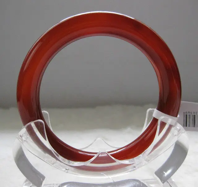 

VERY FINE RARE NATURE RED JADE JADEITE BRACELET BANGLE 59MM a 5.19