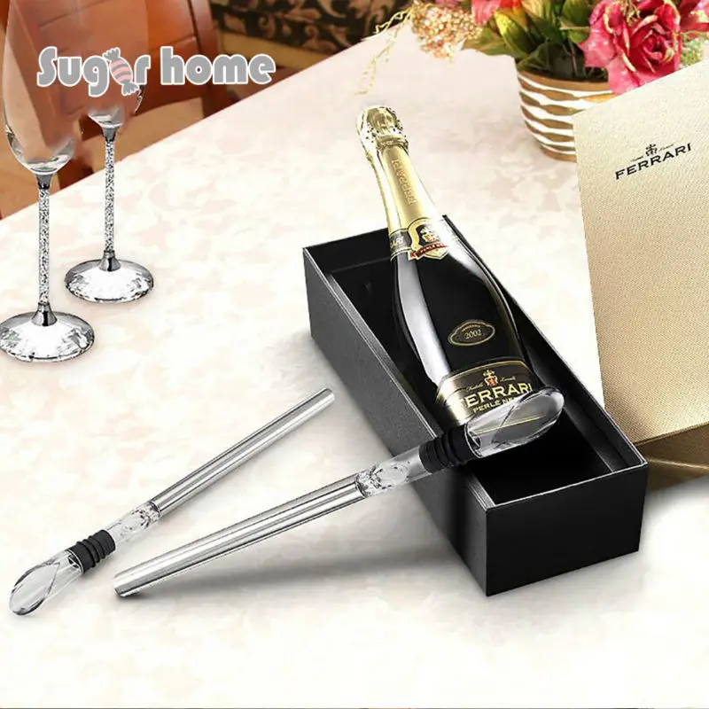 2016 New Arrival Rushed Ice Bucket Stainless Steel Barware Wine Pourer