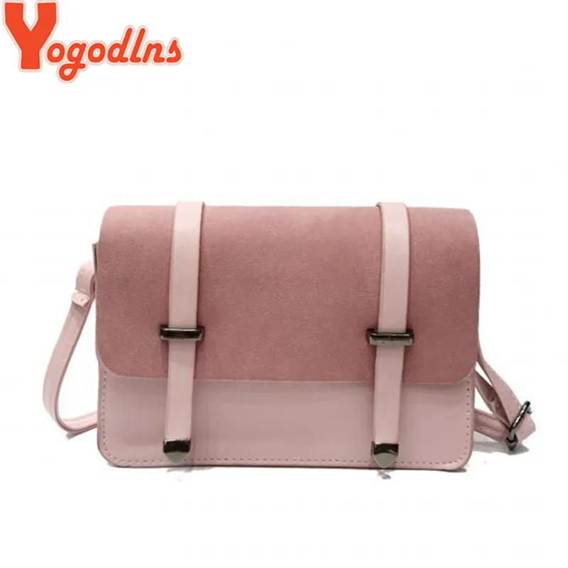 Yogodlns جديد وصول بو الجلود النساء حقائب كتف الإناث حقائب البسيطة Crossbody حقيبة ساعي خمر صغيرة رفرف حقيبة