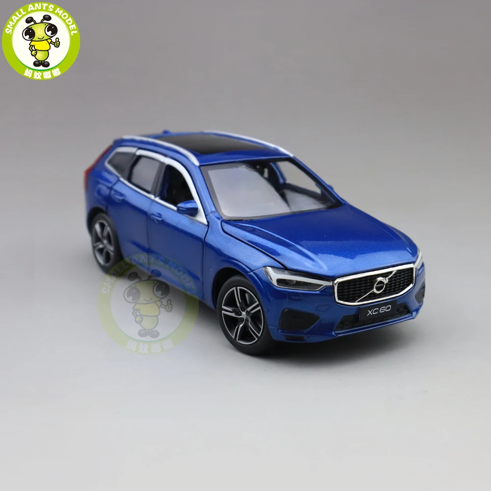  1/32 JACKIEKIM  Volvo XC60 Shock Absorption Diecast Model CAR SUV Toys for kids Boy girl Gifts