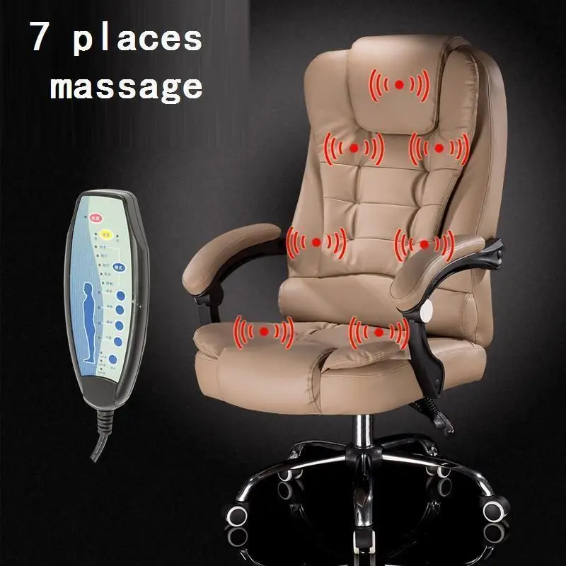 Oficina Boss Stoel Chaise Ordinateur Sedia Leather Silla Cadeira Gamer игровой массажный офисный эргономичный