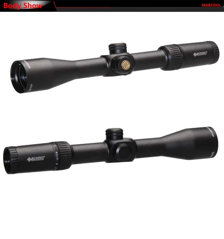 DHL FREE Marcool EVV 4 16x44 SF FFP Riflescope With font b Rangefinder b font Reticle