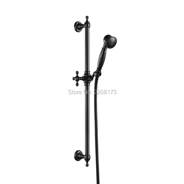 Royal Deluxe Clic Design Solid Copper Hand Shower Head With Royal Deluxe Clic Design Solid Copper Hand Shower Head With Adjule Slide Bar Oil Rubbed