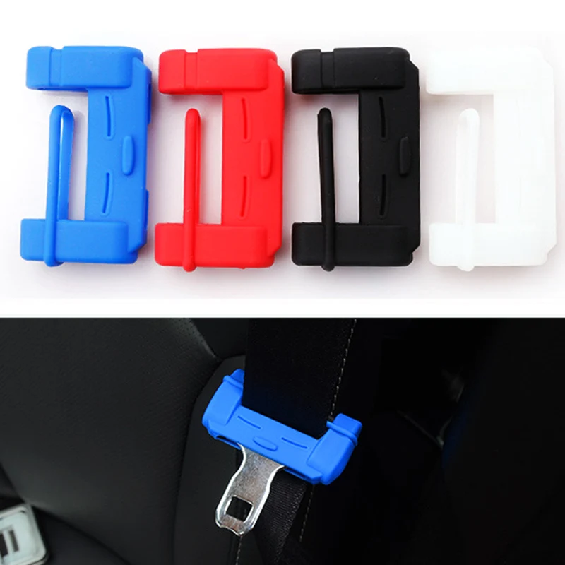 

Car Safety Belt Buckle Covers Accessories Sticker For Mitsubishi Asx Lancer 10 9 Outlander 2013 Pajero Sport L200 Expo Eclipse