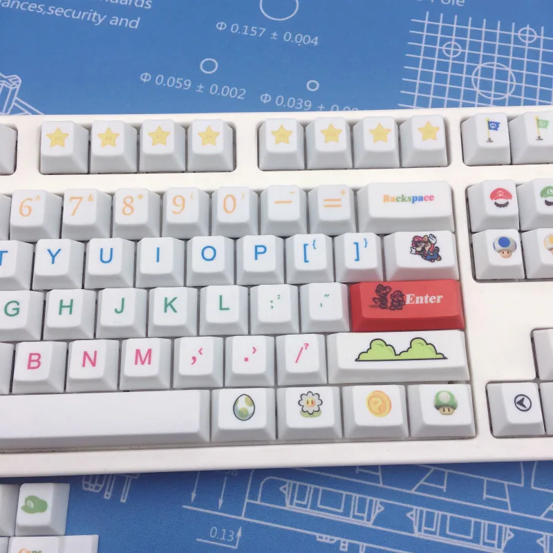 Cherry Keycap Keyboard Pbt Gaming 3