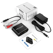 New Technology 4K 60Hz HDMI Audio Extractor Splitter 4K HDMI Audio Extractor 5.1 3.5mm HDMI To HDMI Audio Extractor With TOSLINK