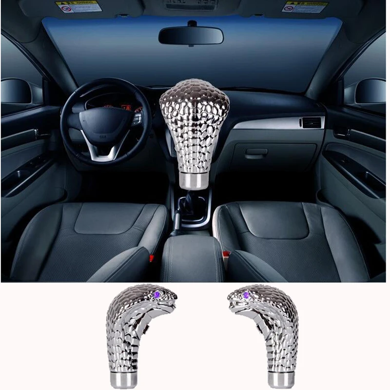 New Universal mugen Car Gear Knob Shifter Cobra Head Shift Knob Gear