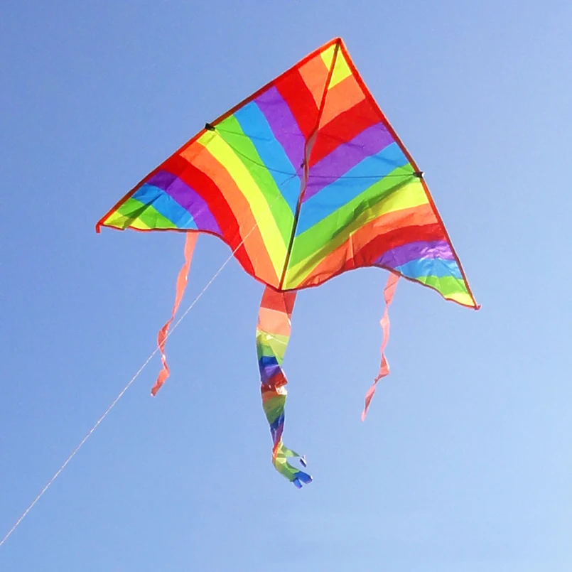 Children's kites Triangle kite removable stripe Nagao stunt kite With