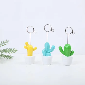 

1pcs 53071 Qingweifang Stationery Wholesale TR-BD30097 Cactus Resin Board Leave Message Folder