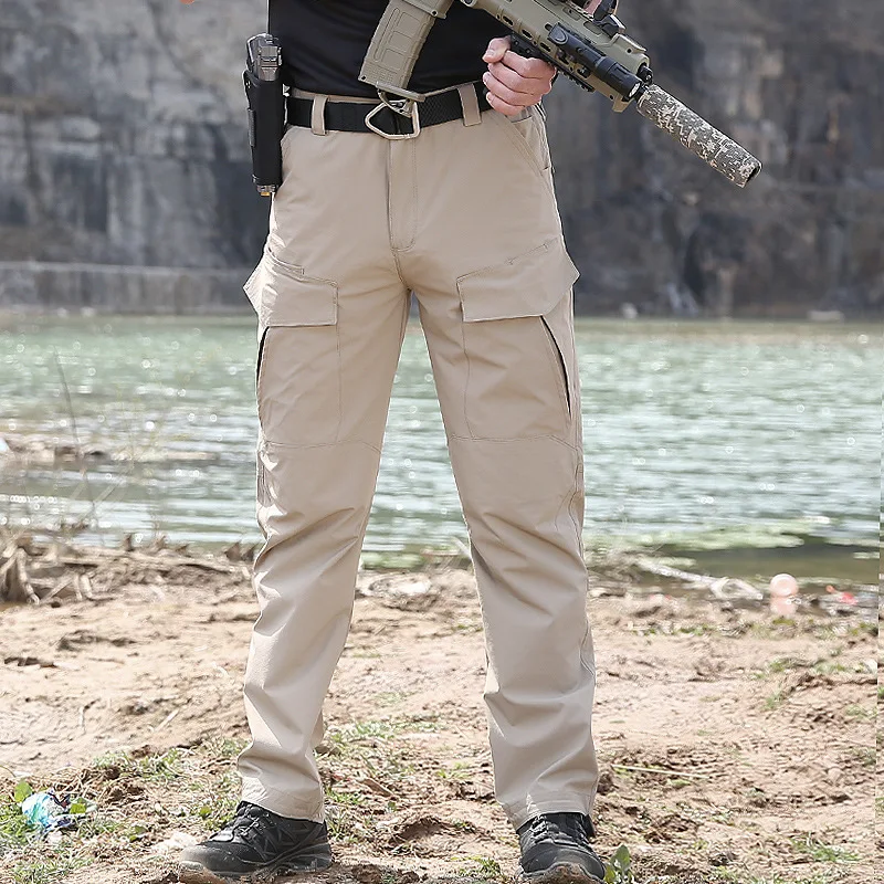 Summer Thin Quick Dry Men Militar Tactical Pants Combat Trousers SWAT Army Military Pants Mens Cargo Pants Casual Trousers Women Summer Thin Quick Dry Men Militar Tactical Pants Combat Trousers SWAT Army Military Pants Mens Cargo Pants Casual Trousers Women