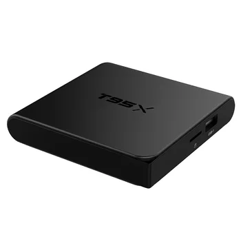 

10 PCS/LOT T95X TV BOX Amlogic S905X Android 6.0 Quad Core 2GB 8GB 16GB H.265 17.1 DLNA Airplay Media Player Set Top Box PK X96