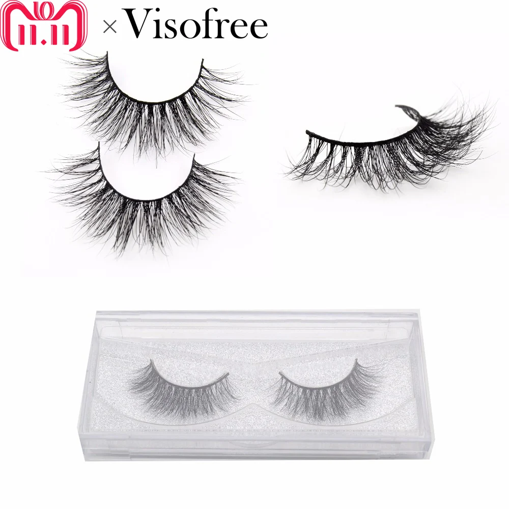 

Mink Lashes Handmade 3D Mink Eyelashes Natural False Eyelashes High Quality Fake Eye Lashes Extension for Makeup False Eyelash
