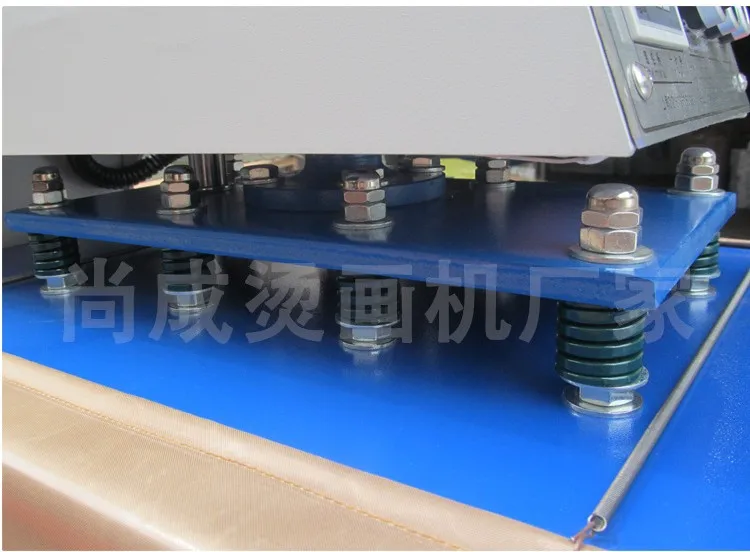 two station pneumatic large size heat press machine 7_conew1