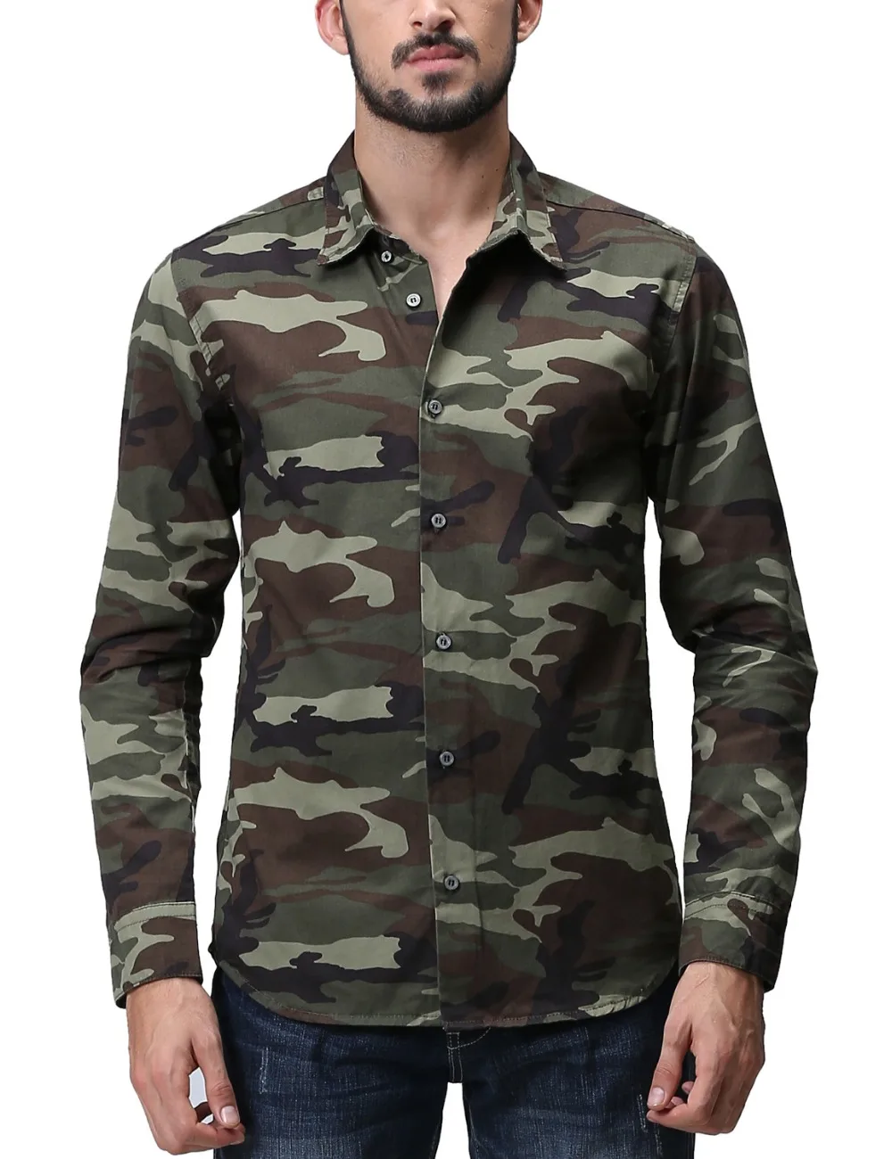 Match Men's New Green Max Shirts Brand 