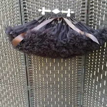 Пышный шифоновый юбка-американка праздничные юбки-пачки принцессы танцевальная одежда для балета для девочек нижние юбки для детей