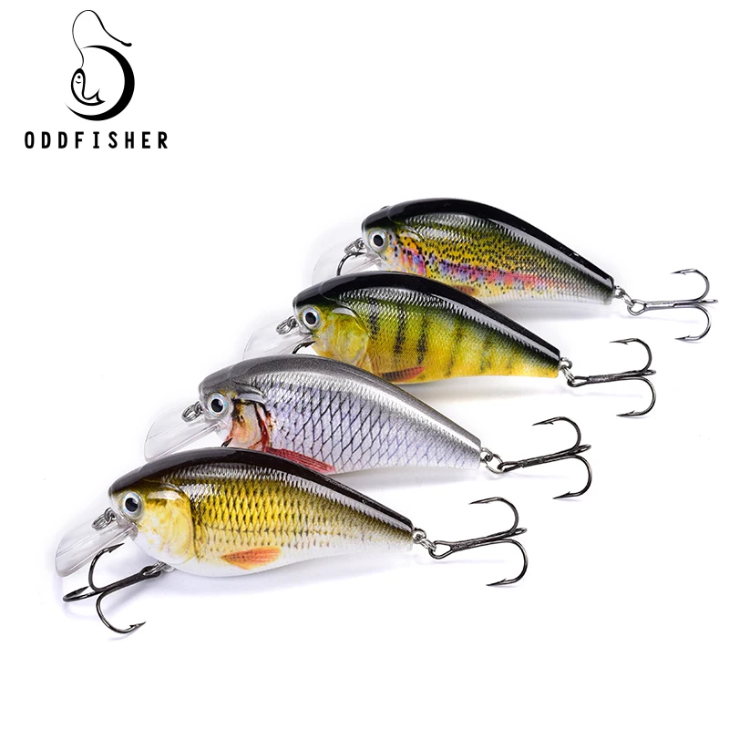 

1 PCS Fishing Lure Crankbait Minnow Artificial Hard Baits 70mm 14.5g Mini Crank Bait Fishing Wobblers Tackle For Fishing Lures