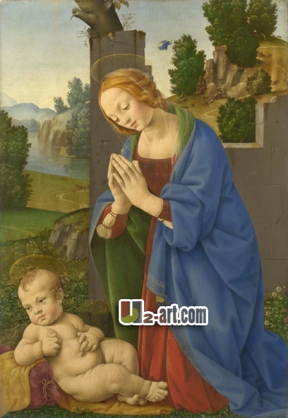 

Canvas Prints (Lorenzo di Credi) wholesale home supplies modern art painting giclee canvas prints Religion-202