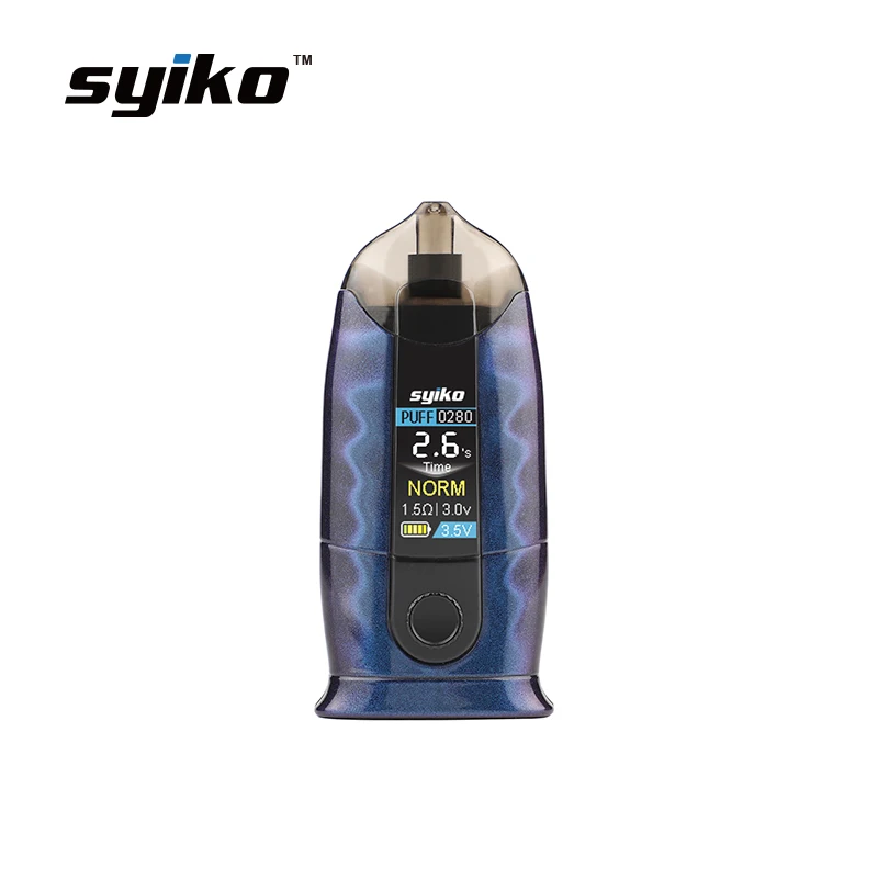 Syiko Алита Pod Vape комплект с 2 мл картридж 650 mAh Батарея светодиодный HD экран все в одном испаритель электронная сигарета