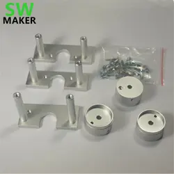 Swmaker Proxxon mf70 с ЧПУ cnc nema23 шаговый двигатель Conversion Kit Proxxon mf70 шаг Nema 23 шаговый двигатель монтажный комплект