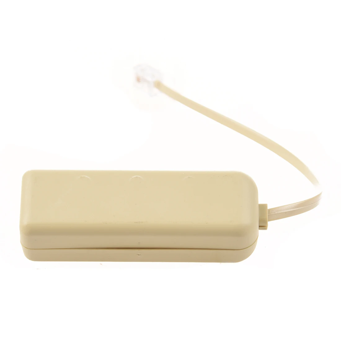 RJ11 6P4C إلى 6P4C 4 طريقة الهاتف خط وحدات الفاصل محول البيج